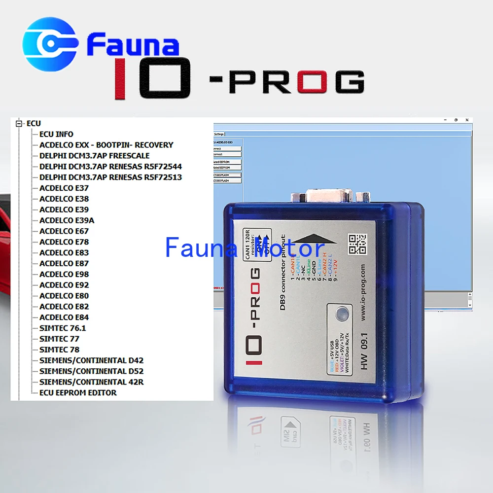 Ioprog Clone From Io Terminal With Db9 Connector Pinout Hw 09.1