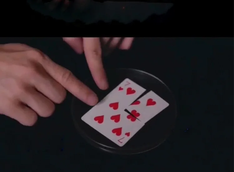 

Card Surgery by Tenyo Magic Tricks Magician Close Up Street Illusions Gimmicks Props Mentalism Cut-up Playing Card Restoration