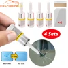 4PCS Windshield Repair Front Specialized Auto Kit Crack Solution Three Piece Removal Accessory Support Automobile Cars Cleaning 1