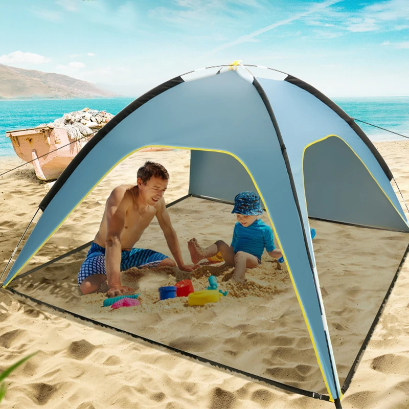 Quick-Open Beach Tent 1