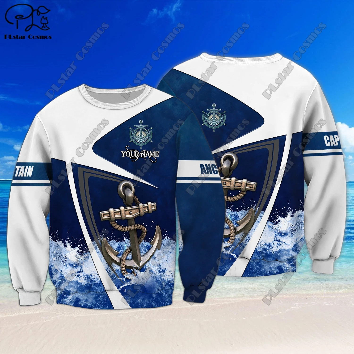 3D printing custom name sports series diving anchor Art unisex clothing fun casual hoodie/sweatshirt/zipper/jacket/T-shirt Q-2