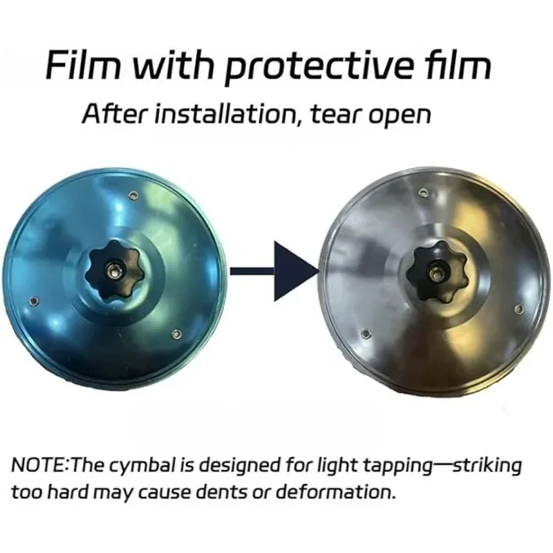 1/2PC Miniature Hand Clap Cymbals, Mini Drums Small Desk Decor, Home Decoration Ornaments, Creative Room Decor for Shelf Office