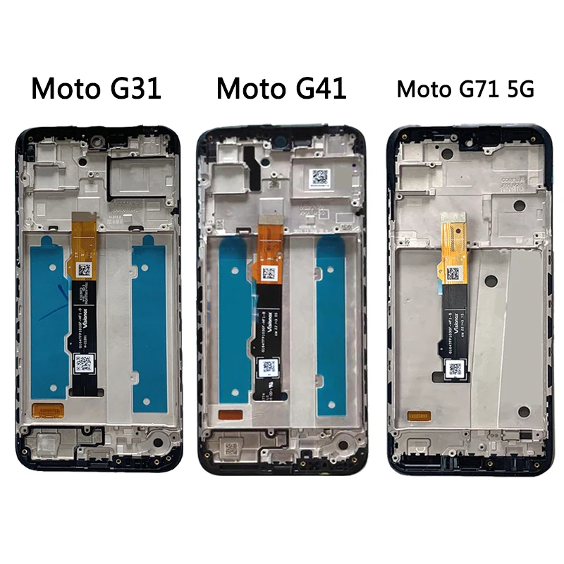 Schermo LCD Di Ricambio Per Motorola Moto G31/G41/G71 5G - Display Con Kit Riparazione, Compatibile Con Modelli XT2173-3, XT2167-2