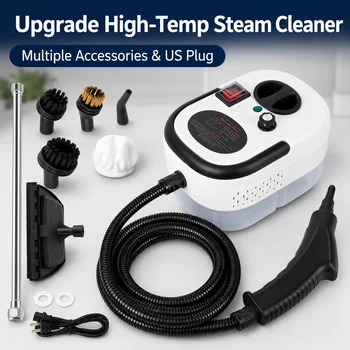 2500W High Temperature Steam Cleaner 110V Portable Handheld Steam Cleaning Machine With Multiple Accessories US Plug 1
