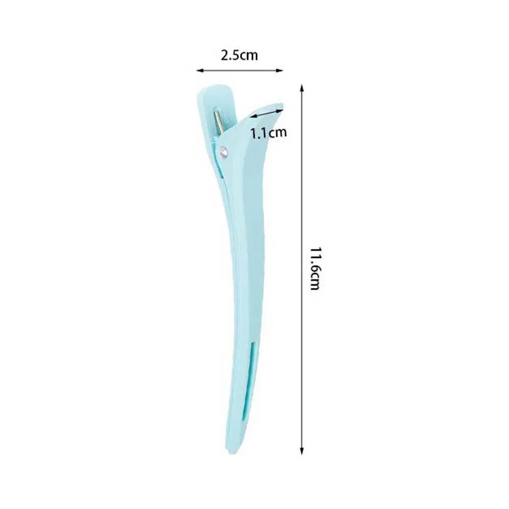 Description Picture 2 of item1Pcs Alligator Hair Clips Hairdressing Clamps Claws Section Clips Barber Crocodile Hairpin Salon Styling Tools Hair Accessories