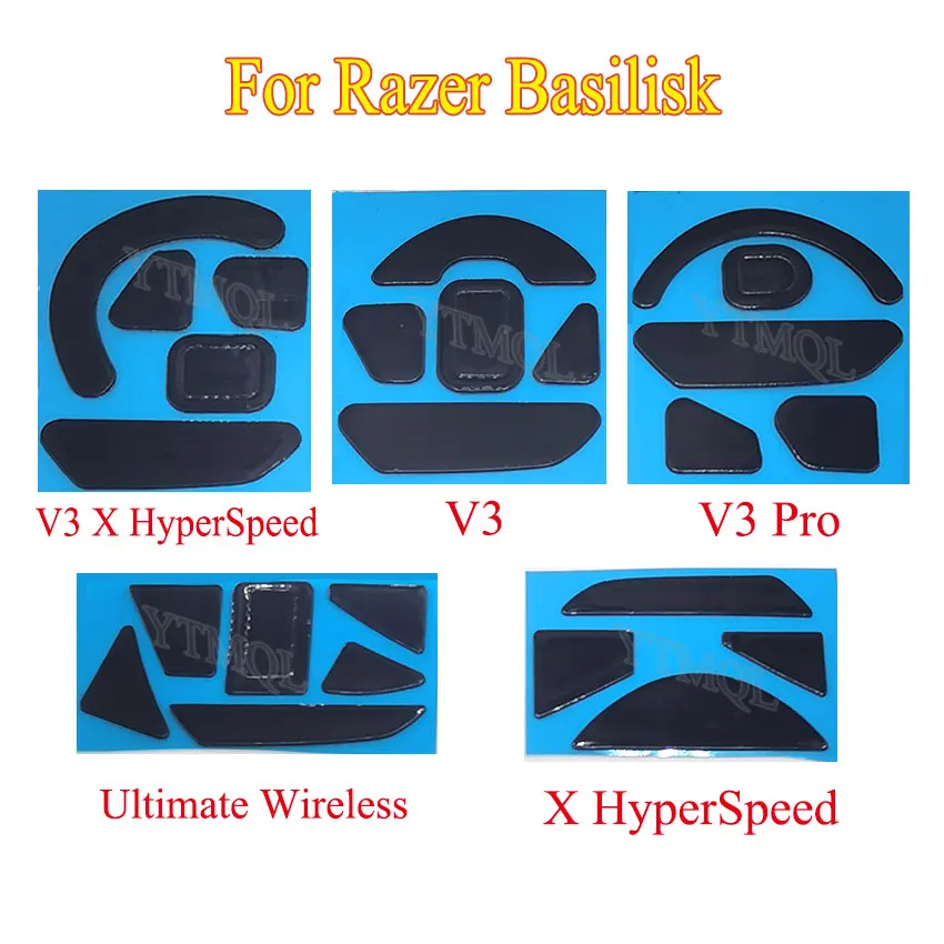 Piedini Per Mouse Razer Basilisk V3 - PTFE Confezione Da 2 Set Scorrimento Fluido