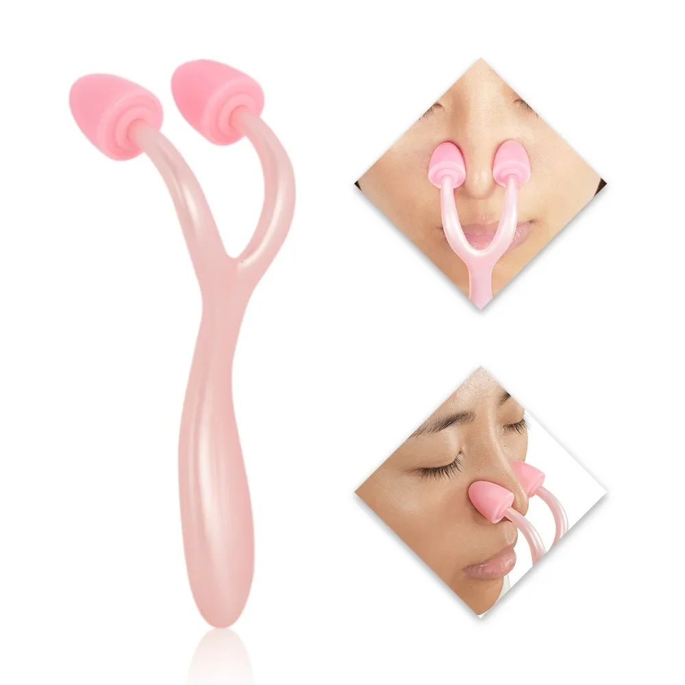 Nose Shaper Roller Massager Lifting Bridge Straightening Clip Shaping Nose Up Massge Nose Contouring Roller Nose Massage Tools