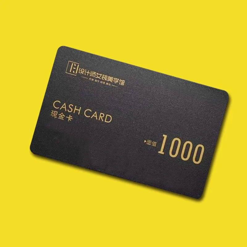 Custom PVC Business Cards Plastic Waterproof Cards Personalized Design Round Corner Business Custom Frosted PVC