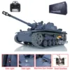 1/16 Heng Long HL TK7.0 German Stug III RC Tank 3868 Metal Tracks Turret Side Light 1