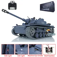 1/16 Heng Long HL TK7.0 German Stug III RC Tank 3868 Metal Tracks Turret Side Light 1
