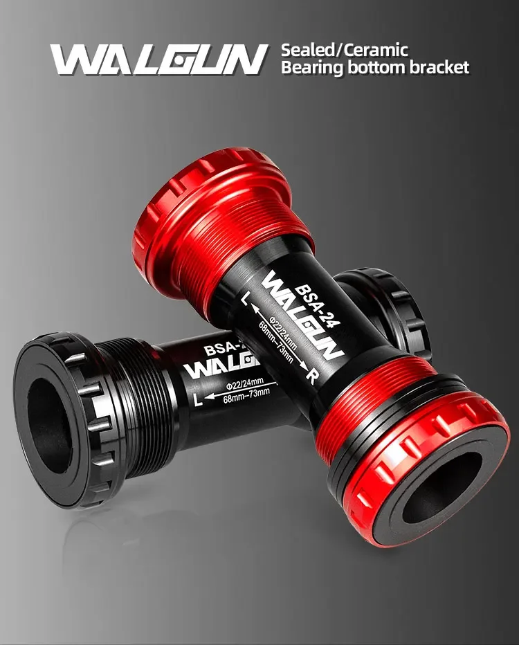 Description Picture 2 of itemBSA Threaded Bike Bottom Bracket Ceramic BSA24 BSA30 BSA29 MTB Road Bikes 24mm 30mm 29mm Bicycle Axle Road Bike Brackets Parts