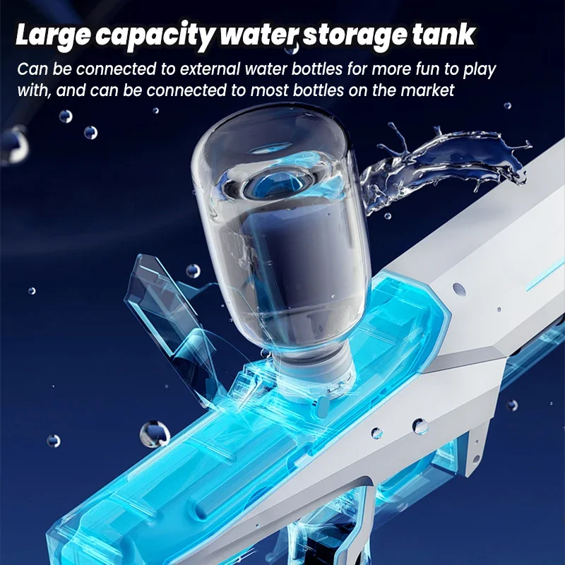 Electric Water Gun Toys Automatic Water Soaker Gun up to 32 FT Long Range Water Blaster Gun Toys for Kid & Adult Ideal Gift Toys 3