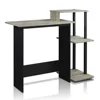 Table Computer Desk Efficient Home 15.6 in X 39.6 in X 33.6 in Composite Wood Portable Computer Desk Room Desks French Oak/Black 1