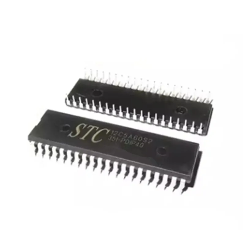 

1PCS Original authentic in-line STC12C5A60S2-35I-PDIP40 STC11F32XE-35I-PDIP40 STC15F2K60S2-28I-PDIP40 microcontroller chip