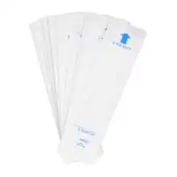 50PCS Thermometer Probe Cover PE Film Paper 9.5x2.5cm Disposable Accurate Reliable Thermometer Probe Cover Set 1