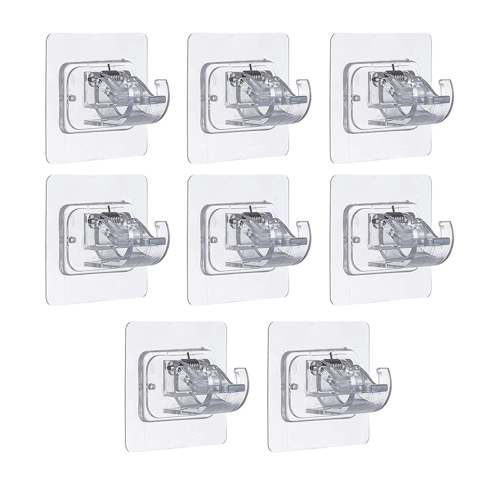 8pcs-curtain-rod-brackets-no-drilling-self-adhesive-wall-hooks-for-nail