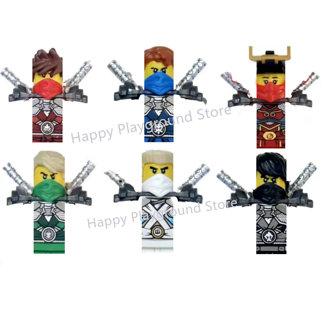 Building Blocks Toys Anime Cartoon TV Ninja Bricks Dolls Assemble Model Children Gifts