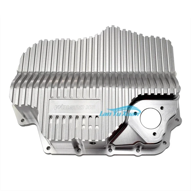 04E103600A CNC Aluminum EA211 Engine Oil Sump Pan For VW Golf MK6 MK7 A3 1.4T