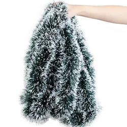 Nastrini di Tinsel Verde Festivo per Decorazioni Natalizie – Fiocchi di Ghirlanda e Accenti di Ornamento