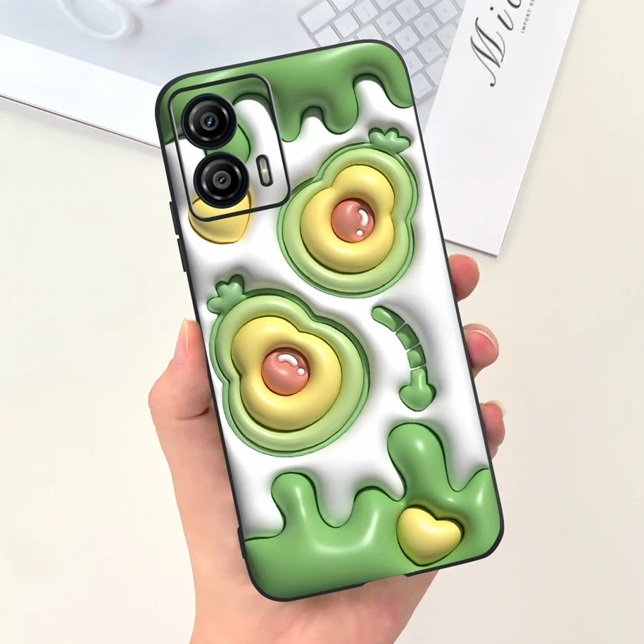 Popular Tulip Cartoon Slim Soft Silicone Matte TPU Cover