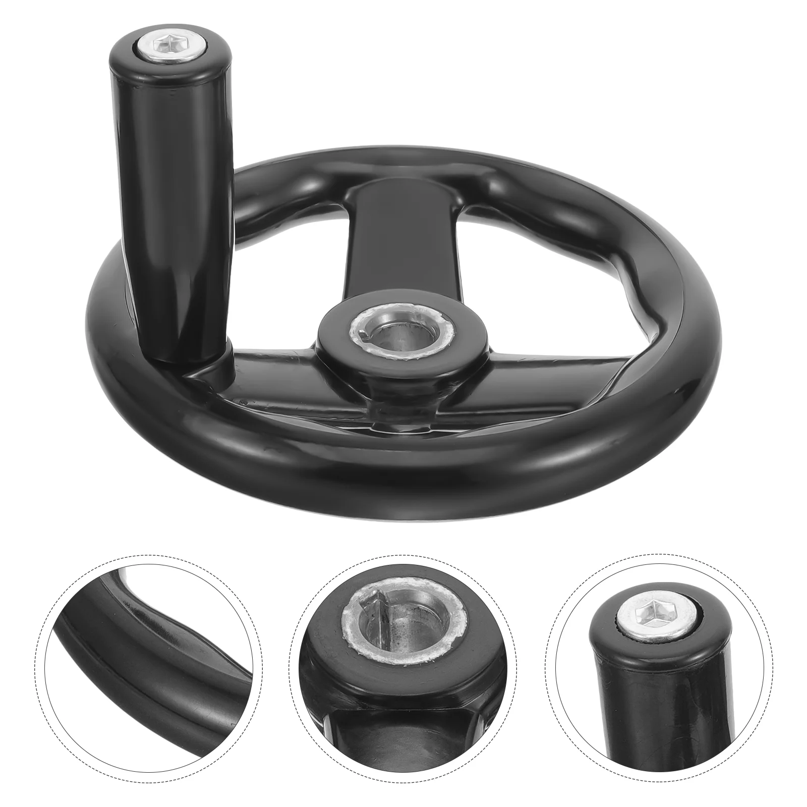 

Hand Crank Bakelite Lathe Handwheel Handwork Handwheel Milling Handwheel for Machine Tool