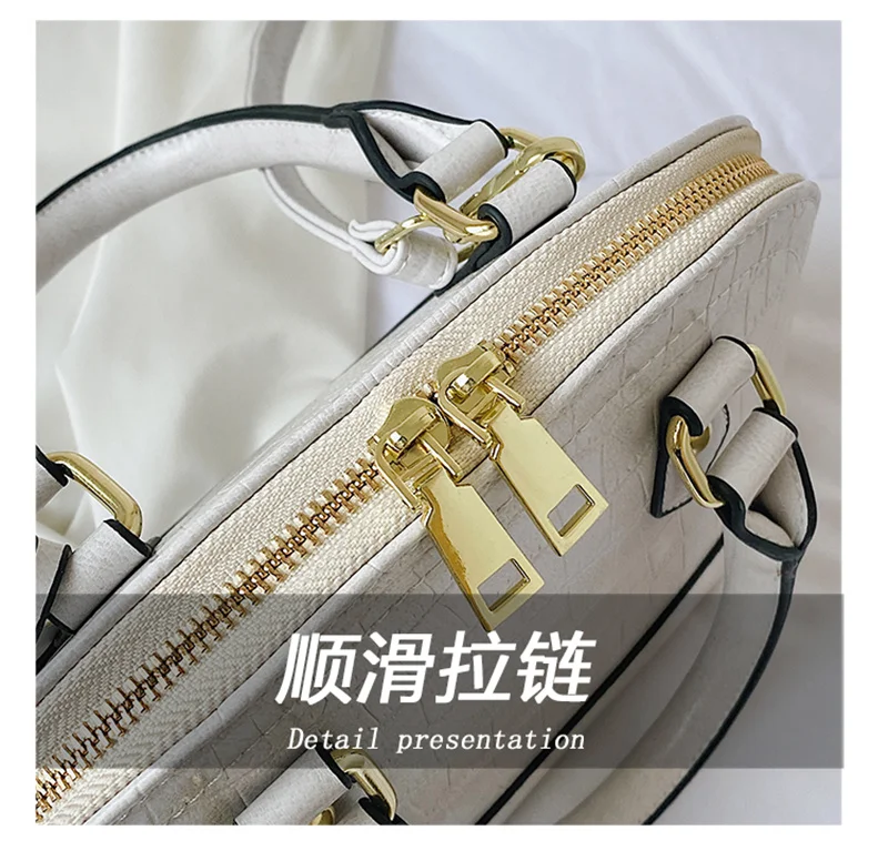 Women's Retro Design Shoulder Bags Luxury Stone Pattern Leather Crossbody Bag Classic Simple Handbag Female Casual Messenger Bag -Sa5a20c54632d43ef8befbb9fa3c3e0119