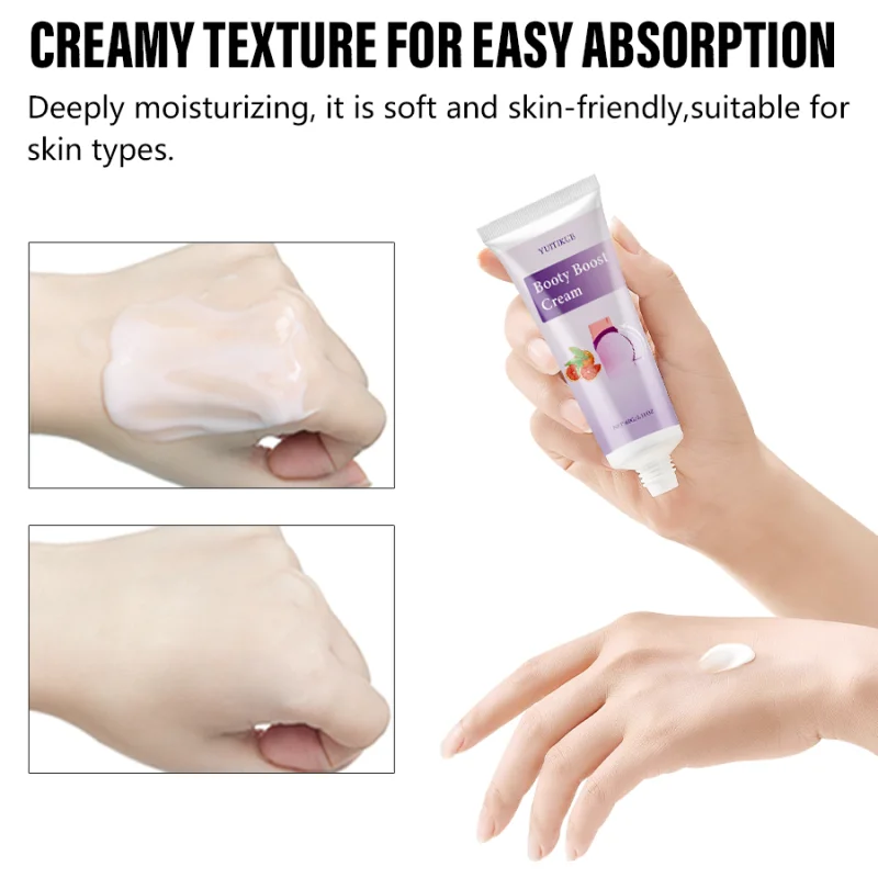 60gg Body Buttock Cream - Natural Butt Lift Technique, firms and enhances your curves, deeply moisturizes and moisturizes the sk