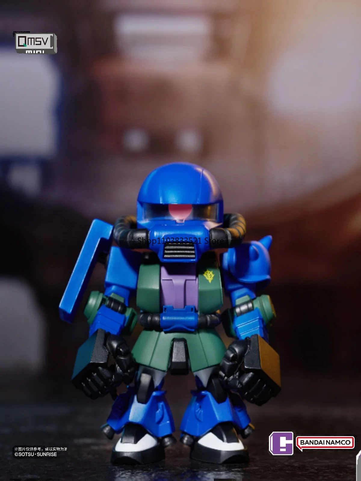 バンダイ-オリジナルアクションフィギュア,qmsv-mini gundam ver