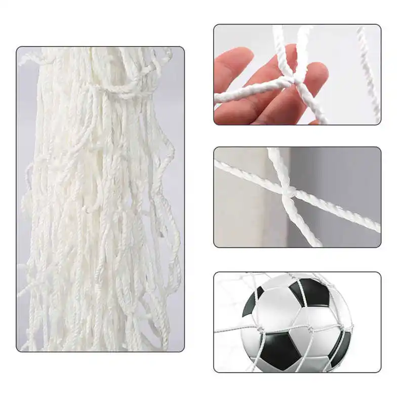 Soccer Goal Net 6x4ft 8x6ft 12x6ft 24x8ft for Sports Match Training soccer goal net