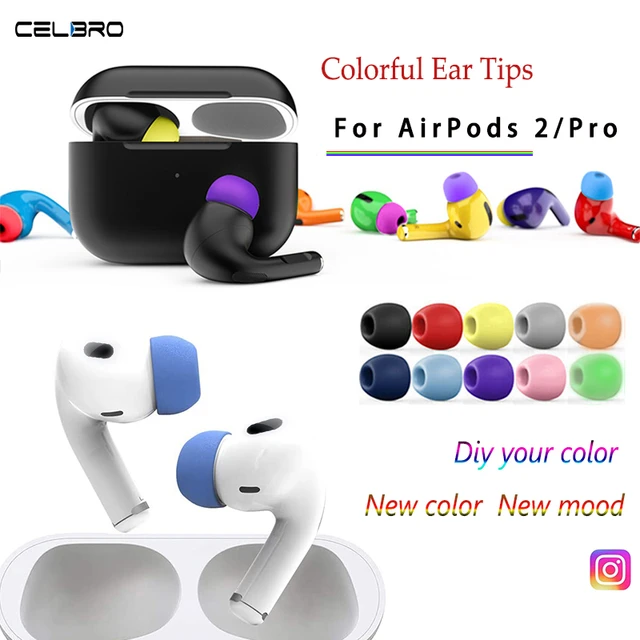 DIY Candy Color For Apple AirPods Pro 2 Eartips In Ear Tips For AirPods Pro  Earphone