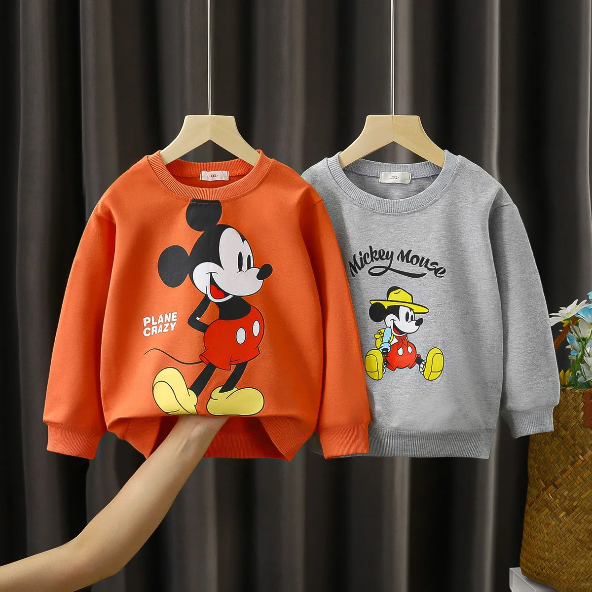 Kids Sweatshirt Baby Kids Costume Cartoon Character Tee Tops Shirts For Girl Boy Autumn Spring