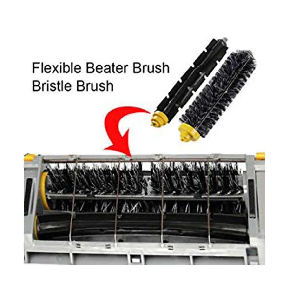 

Набор для фильтра 675 645 655 671 677, боковая щетина и гибкая щетка для венчика