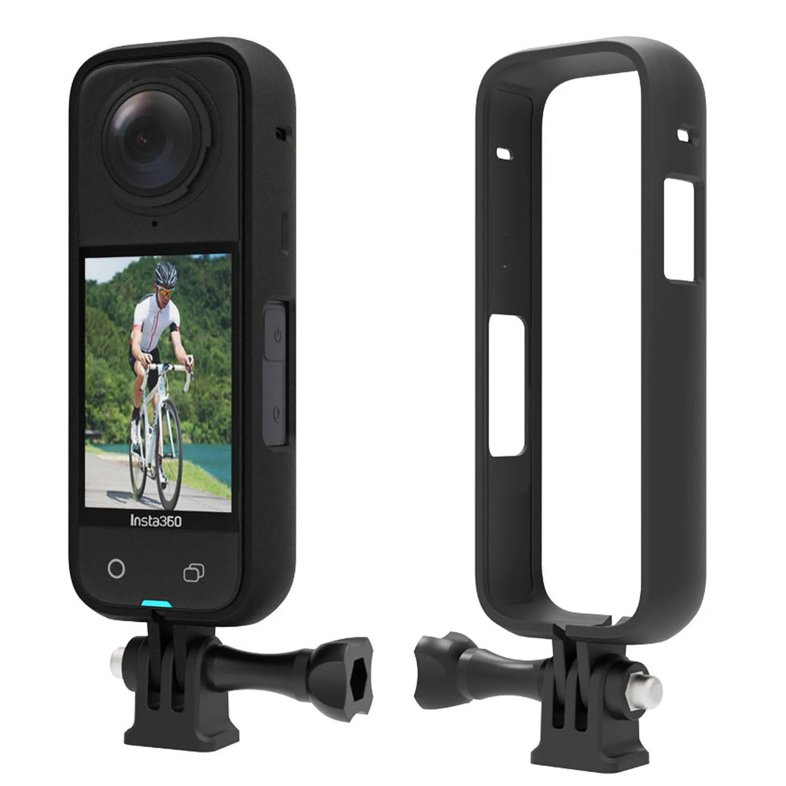 

Жесткий защитный кронштейн для ПК Рамка чехол для камеры Insta360 X4