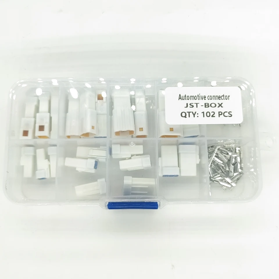 Kit Connettore Stagno JST JWPF 8 Vie Maschio/Femmina - Per Auto, Moto, Camper