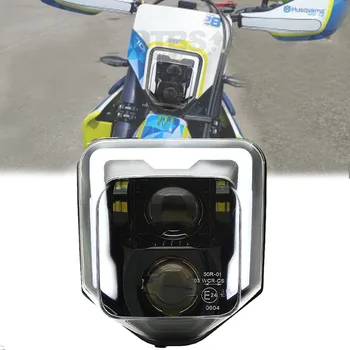 Husqvarna TE FE TC FC 125 250 300 350 450 501 701 250i 300i Enduro 더트 바이크용 오토바이 헤드라이트