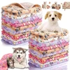 Dog Blankets Cat Soft Fluffy Fleece Pet Blanket Warm Cute Print Design Puppy Kitten Doggy Paw Small 2