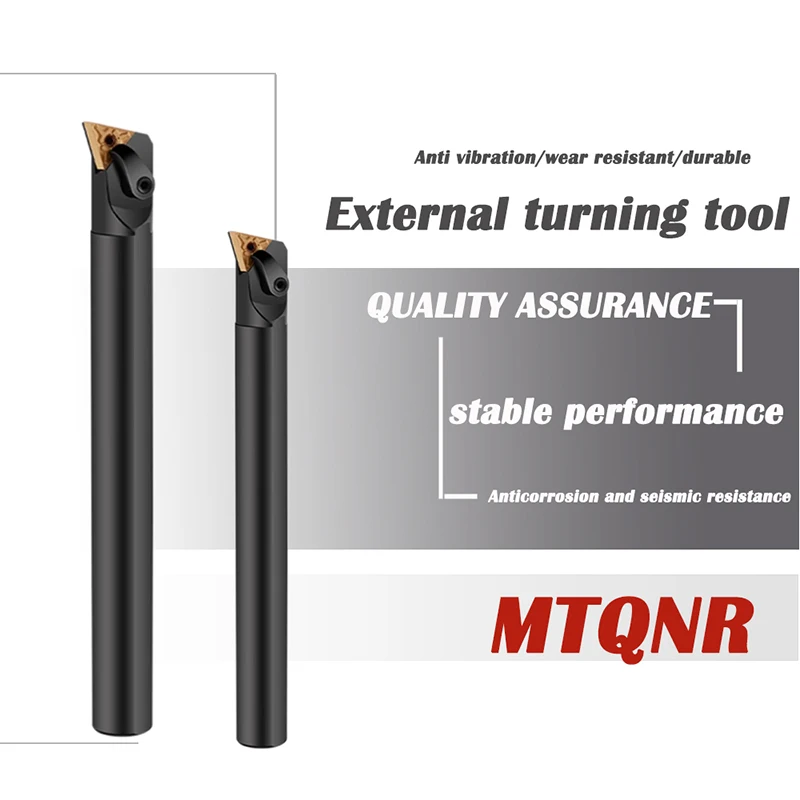 

1PCS MTQNR 1616H16 2020K16 2525M16 3232P16 External Turning Tool Holder Metal Lathe Cutting Tools For TNMG Carbide Inserts