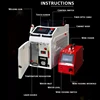 Axrayser 3000w Handheld Laser Welding Machine for Metal Aluminum 4in1 Handheld Laser Welding Cutting Cleaning 5