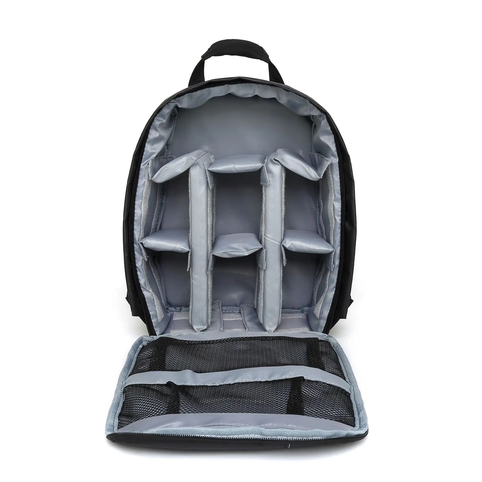 Mochila Multifuncional Impermeable para Cámara DSLR, Bolsa Acolchada a Prueba de Golpes con Divisores Ajustables, Ligera para Fotografía