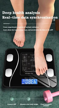 Smart Body Fat Scale with Bluetooth App 8