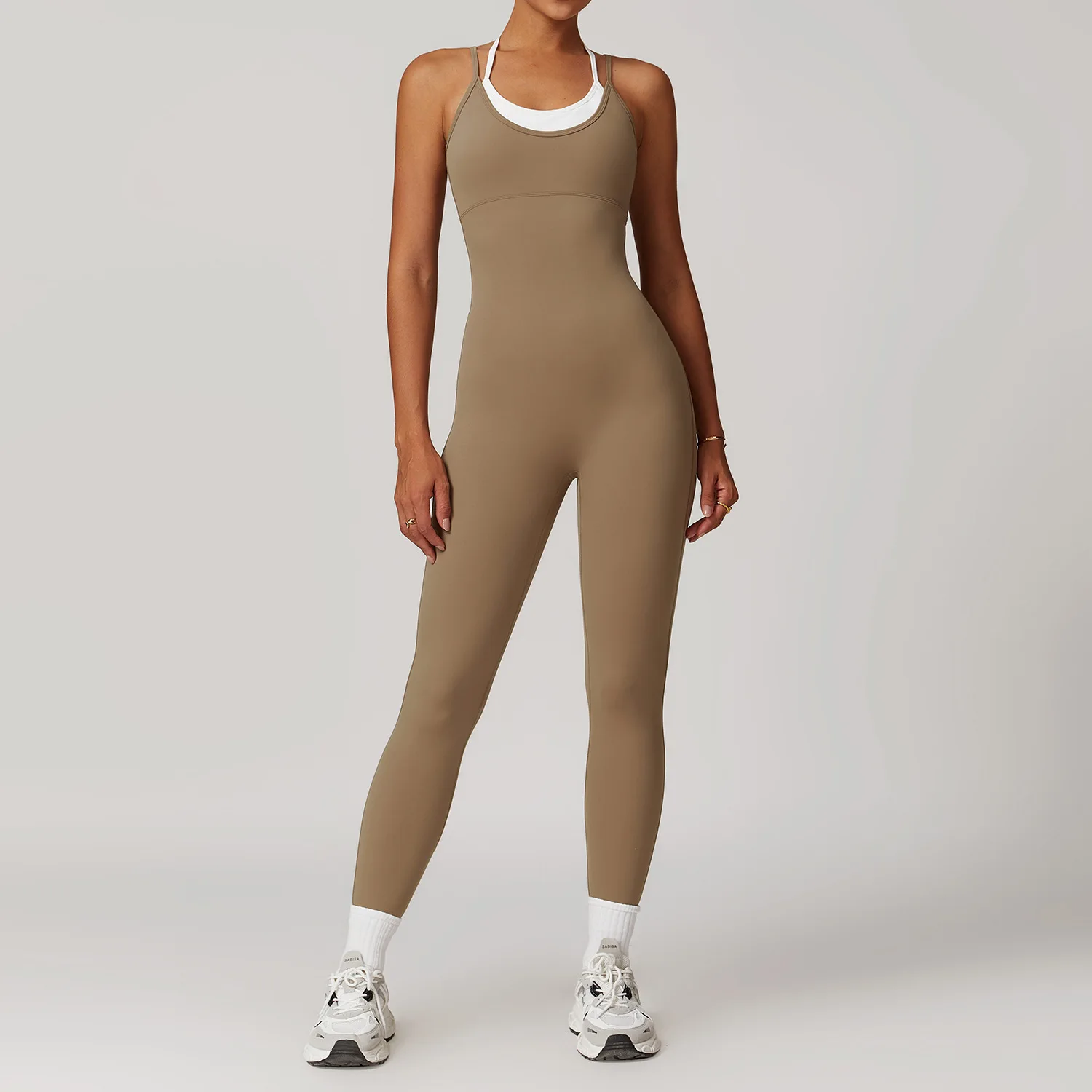 Yoga Set Women's Sportswear Fitness Rompers One Piece Strap Sports Bodysuit Sleeveless Workout JumpSuits Tracksuit Gym Clothes yoga set sports set gym workout set sportswear set fitness set yoga pants set fitness jumpsuit fitness one piece wear