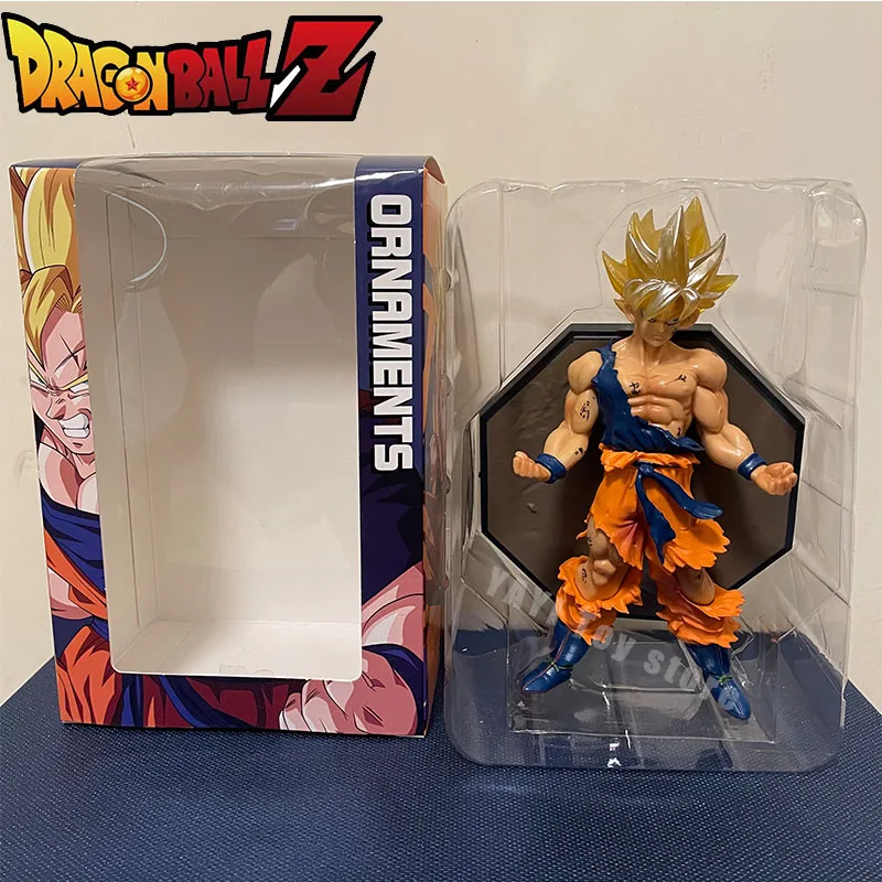 16Cm Son Goku Super Saiyajin Figura do Anime Dragon Ball Goku Dragon B –  Lojasneal