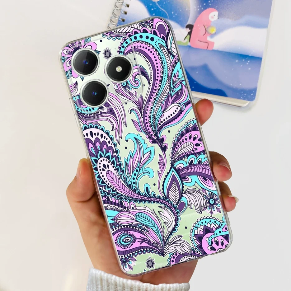Stylish Painted Soft Silicone Phone Case Cover
