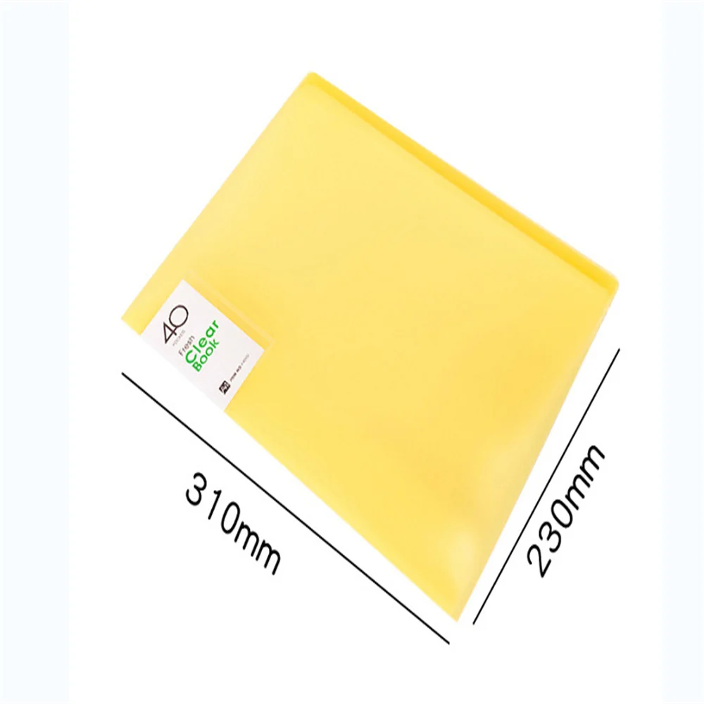 A4 Optional Data Storage Book Student Data Sheet Music Test Paper Storage Folder 20/30/40/60/80/100 Pages School Office Supplies file folders