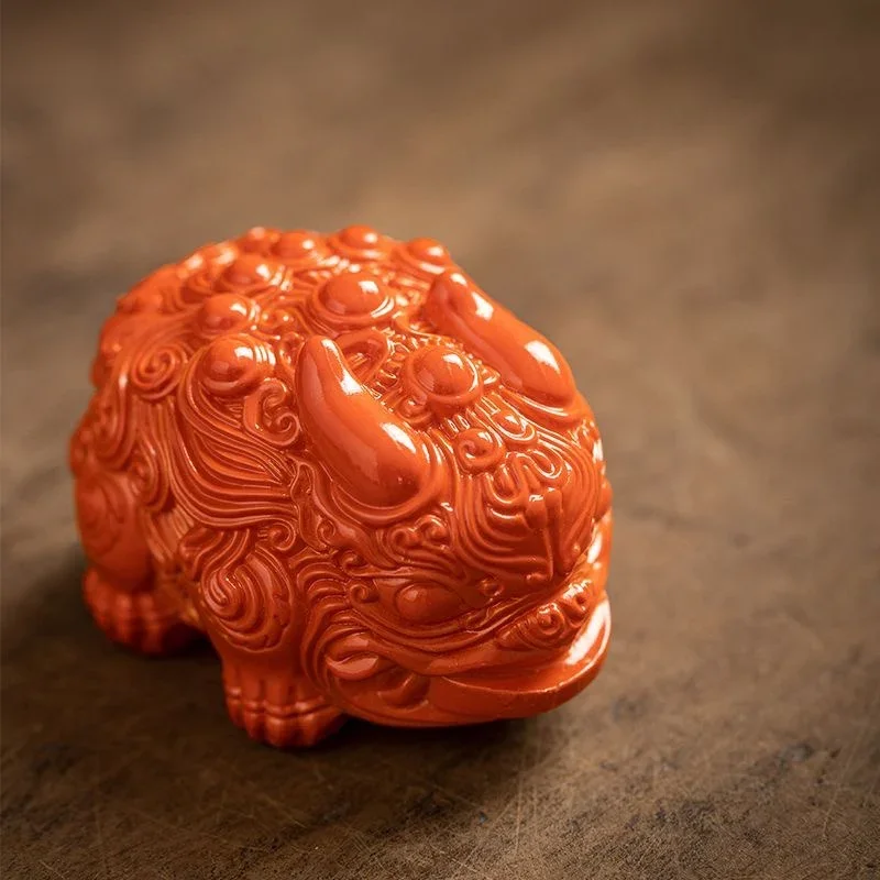 Color-changing Tea Pet Mini Zhaocai Pixiu Resin Decoration Tea Table Decoration Kung Fu Set Accessories tea pet ornaments