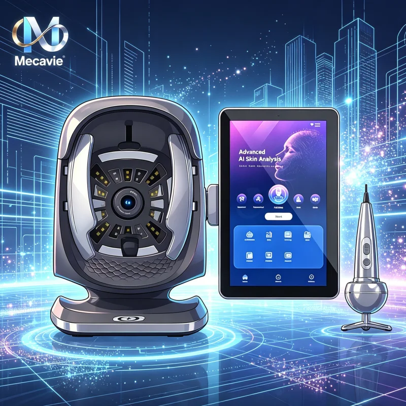 AI Intelligent Facial & Scalp Skin Analyzer 5Mode Professional Skin Diagnosis Machine Multi-Spectral Analysis CE Certified 1