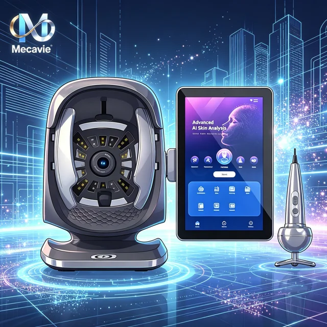 AI Intelligent Facial & Scalp Skin Analyzer 5Mode Professional Skin Diagnosis Machine Multi-Spectral Analysis CE Certified 1
