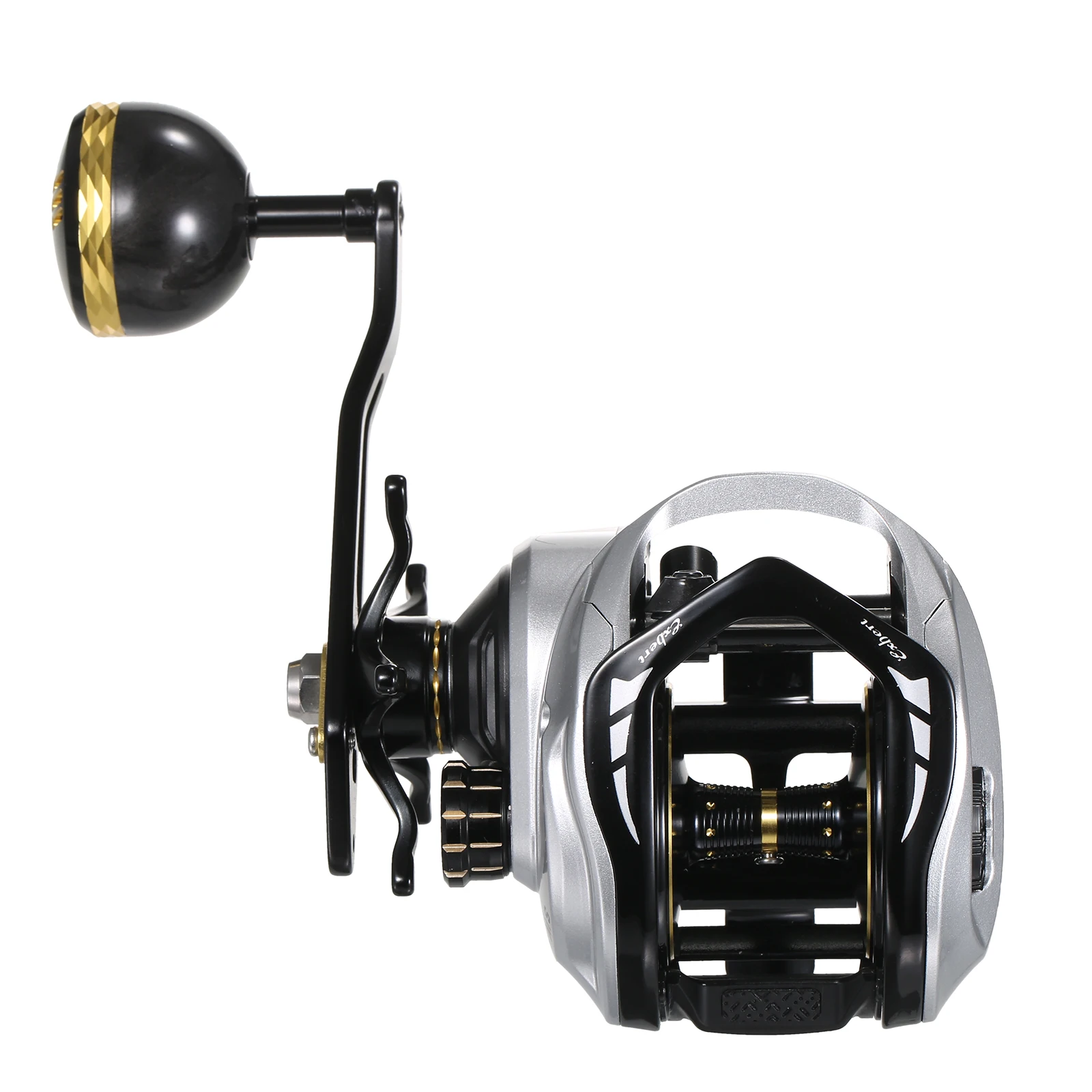 

Baitcasting Reel 16KG Drag Power 6+1 BB 6.3:1 Single Handle Fishing Reel with Magnetic Brake System Freshwater Saltwater