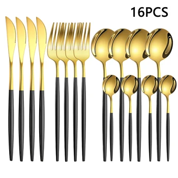 Stainless Steel Tableware Set 11