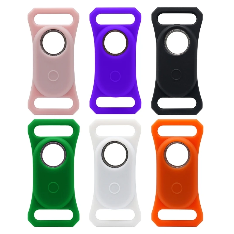 

Suitable for Smarttag 2 Protective Case Silicone Keychain Pet Dog Locator Positioning Housing Anti-Scratch Cover